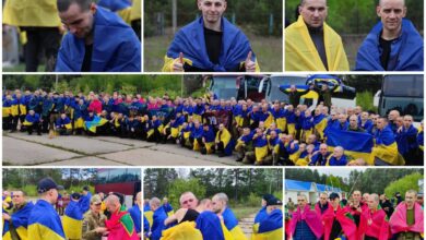 Звільнені військовополонені