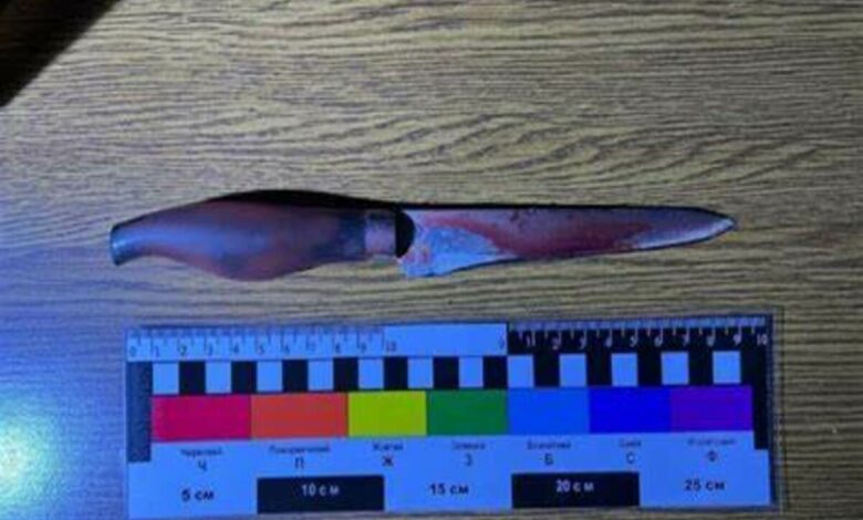 Ніж як знаряддя агресії (фото ілюстративне)