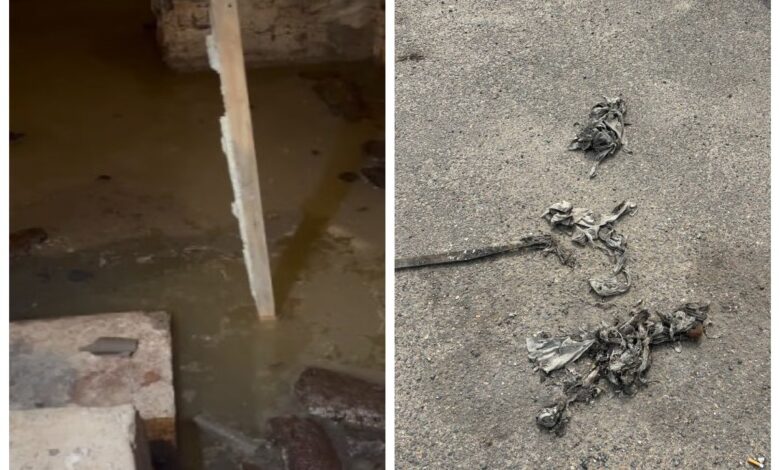 засмічення каналізації