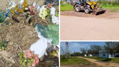 Так зване "жуківське" кладовище в Корабельному районі Миколаєва