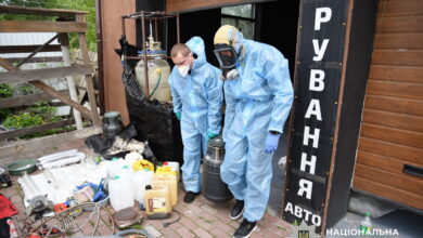 Ліквідація нарколабораторії