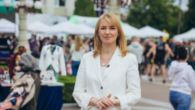 Елена Шуляк во время соревнований «Сильные Украины», которые прошли 14 июня в Ирпене (Киевщина): Наш проект стал платформой, заряжающей и мотивирующей ветеранов объединяться вокруг общих ценностей