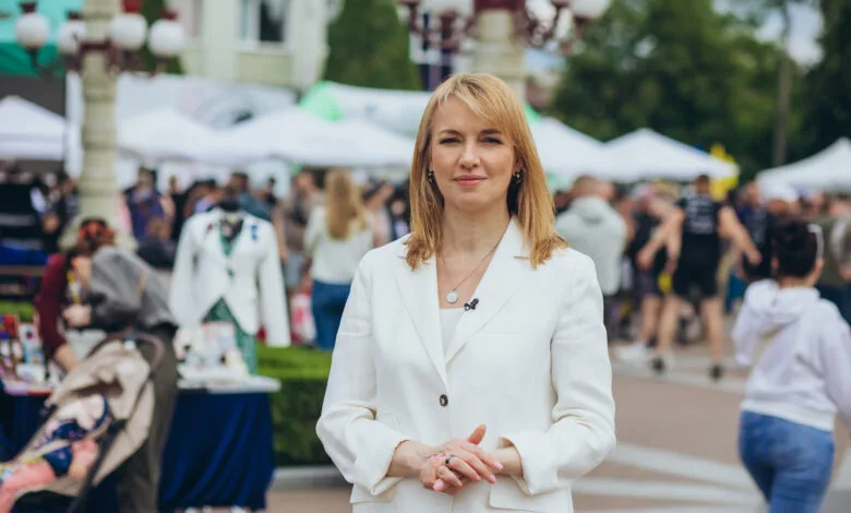 Елена Шуляк во время соревнований «Сильные Украины», которые прошли 14 июня в Ирпене (Киевщина): Наш проект стал платформой, заряжающей и мотивирующей ветеранов объединяться вокруг общих ценностей