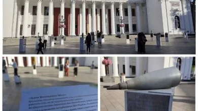 виставка "Алея незламних міст"