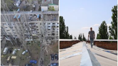 Починений дах