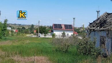 Наслідки обстрілів у Корабельному