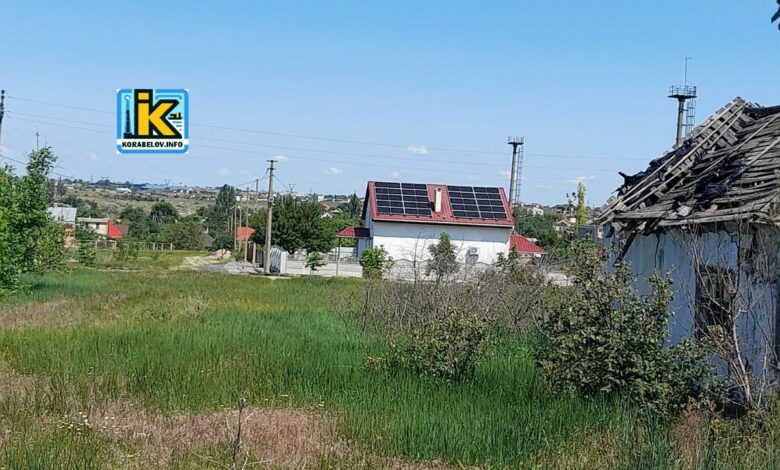 Наслідки обстрілів у Корабельному