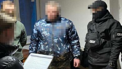 Під час арешту снігурівського охоронця