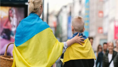 Європа. Українські біженці. (фото ЗМІ)