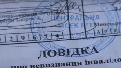 Довідка про невизнання інвалідом