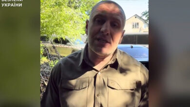 Василь Малюк на місці подій (скрін Телеграм-канала СБУ)