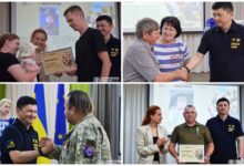 Вручення сертифіуатів миколаївським ветеранам та сім'ям загиблих Захисників та Захисниць