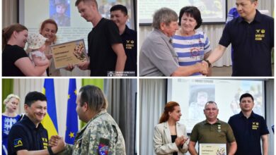 Вручення сертифіуатів миколаївським ветеранам та сім'ям загиблих Захисників та Захисниць