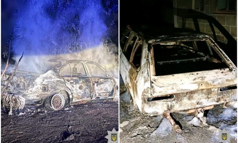 Спалив авто - сів у тюрму