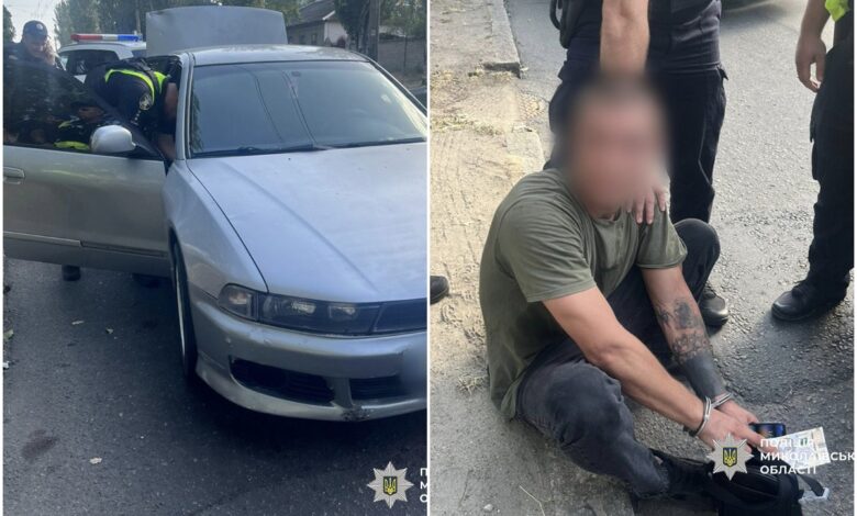Вкрадене авто та затриманий грабіжник