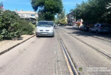 Біля місця ДТП