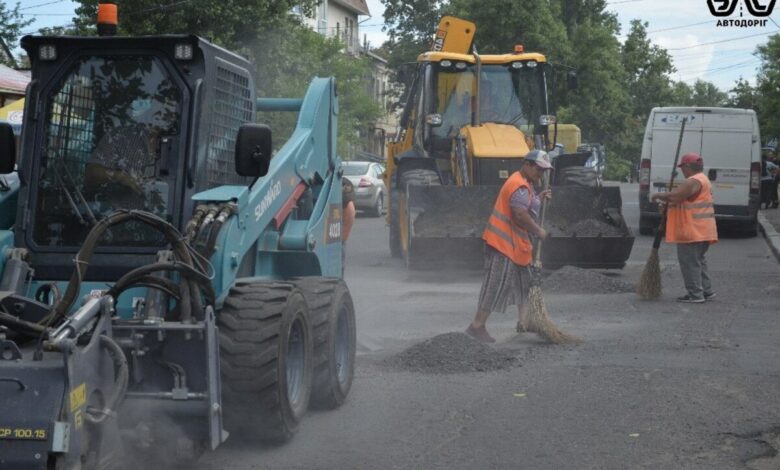 дорожні роботи