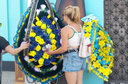 Прощання з Олександром Шульгою