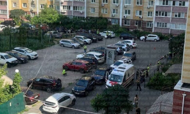 Місце вбивства полковника Воронича