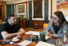 Володимир Зеленський та Юлія Свириденко