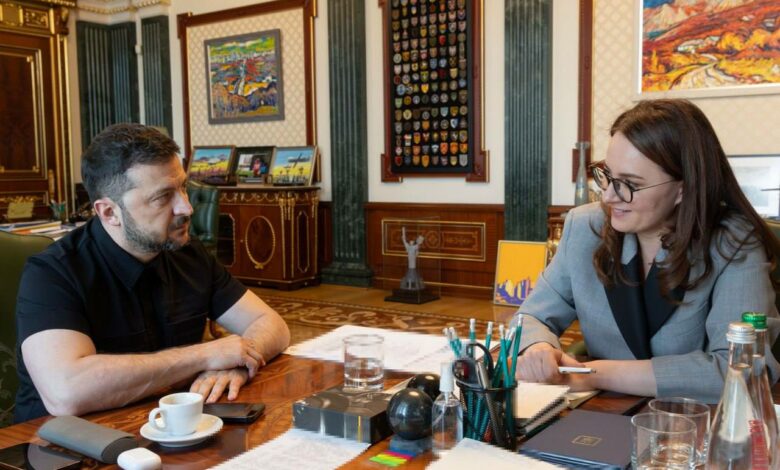 Володимир Зеленський та Юлія Свириденко