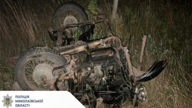 Результат нічної аварії