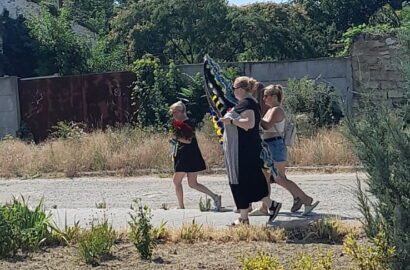 Прощання з Олександром Шульгою