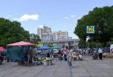 Стихійна торгівля в Корабельному районі Миколаєва