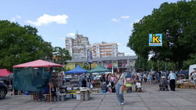 Стихійна торгівля в Корабельному районі Миколаєва