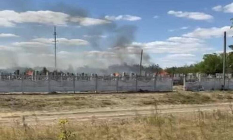 Зруйноване єврейське кладовище у Первомайську