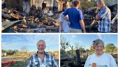 очевидці ракетного удару (фото Суспільного)