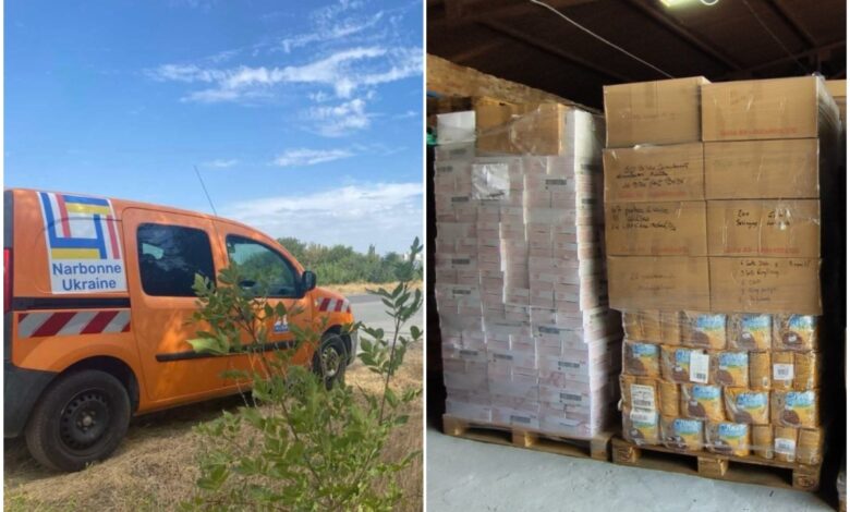 гуманітарна допомога від Нарбони