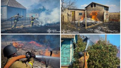 Вогнеборці працюють