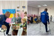 ветеран працює з дітьми