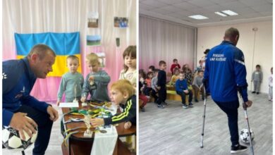 ветеран працює з дітьми