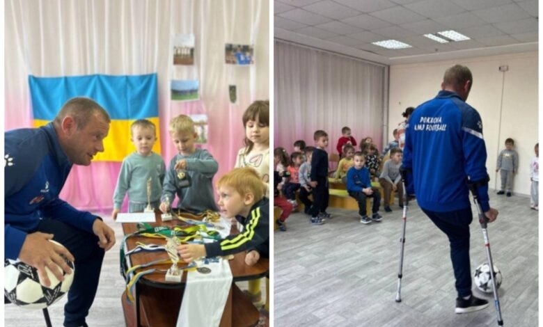 ветеран працює з дітьми