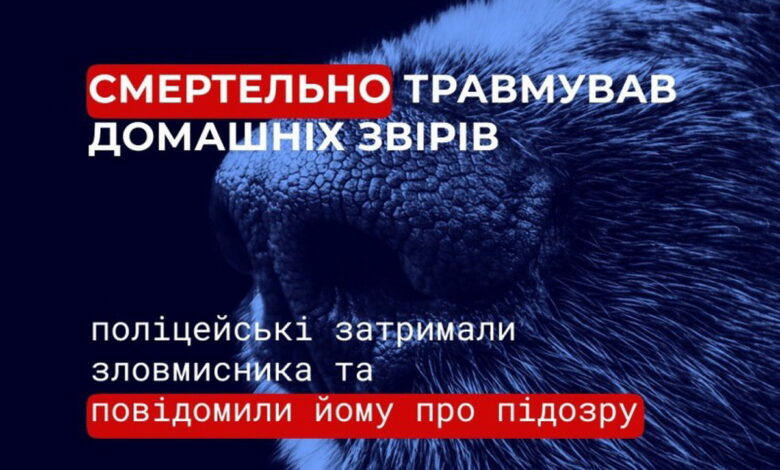Жорстоке поводження з тваринами карається законом