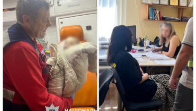 матір залишила немовля