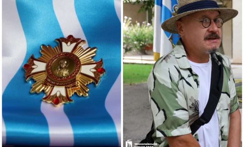 почесна відзнака "Знак пошани міста Миколаєва"