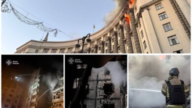 обстріл Уряду та понад 800 дронів