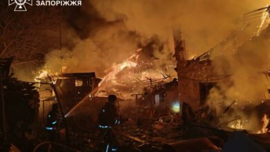 обстріл Запоріжжя