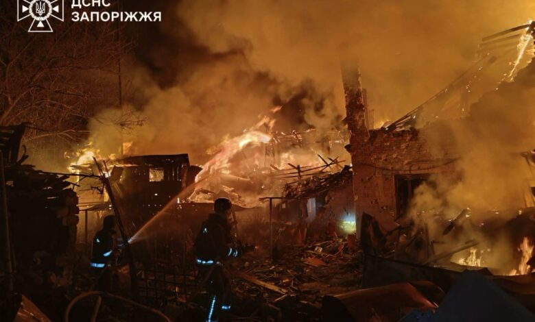 обстріл Запоріжжя