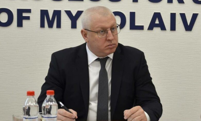 керівник обласної прокуратури Ігор Домущей