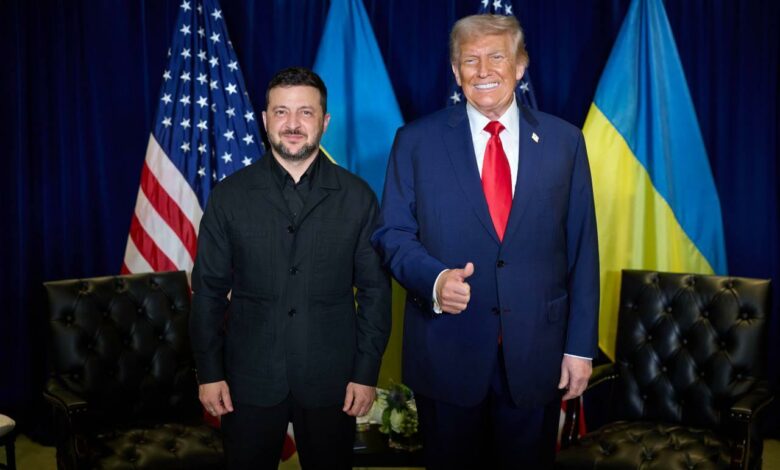 Зеленський та Трамп