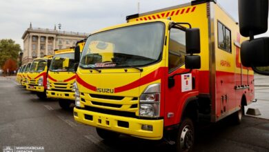 Нові автомобілі від данських друзів готові до роботи