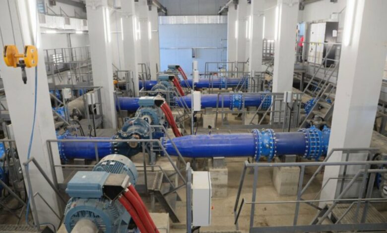 Одна з насосних станцій нового водогону (фото ЗМІ)