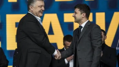 Порошенко та Зеленський