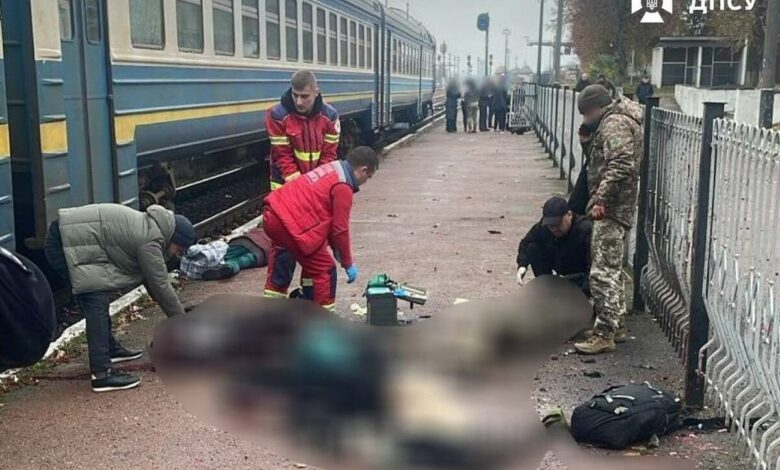 На місці кривавої події
