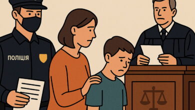 покарання за булінг школяра (ілюстрація від ШІ)