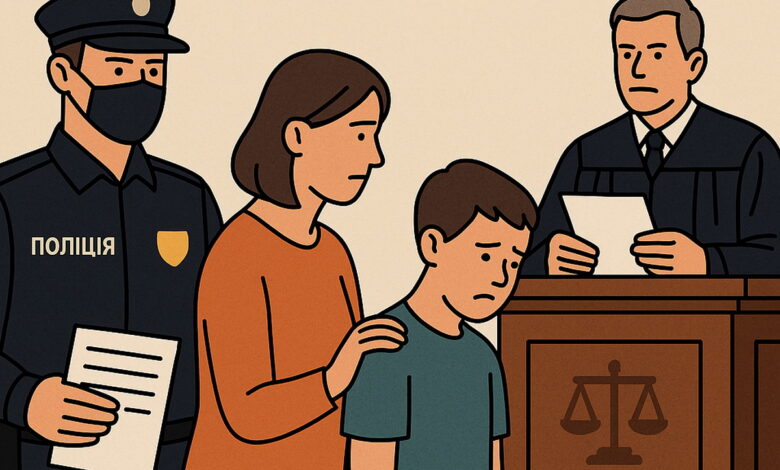 покарання за булінг школяра (ілюстрація від ШІ)